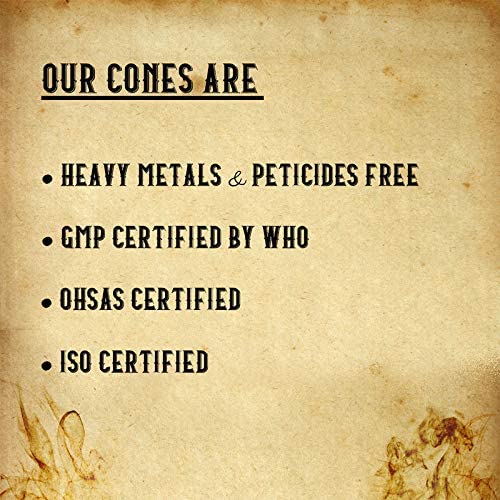 Dogwalker unbleached pre rolled cones | 75 pack | 70mm