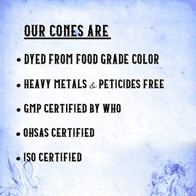 Blue Pre rolled cones | 50 Cones | 98mm