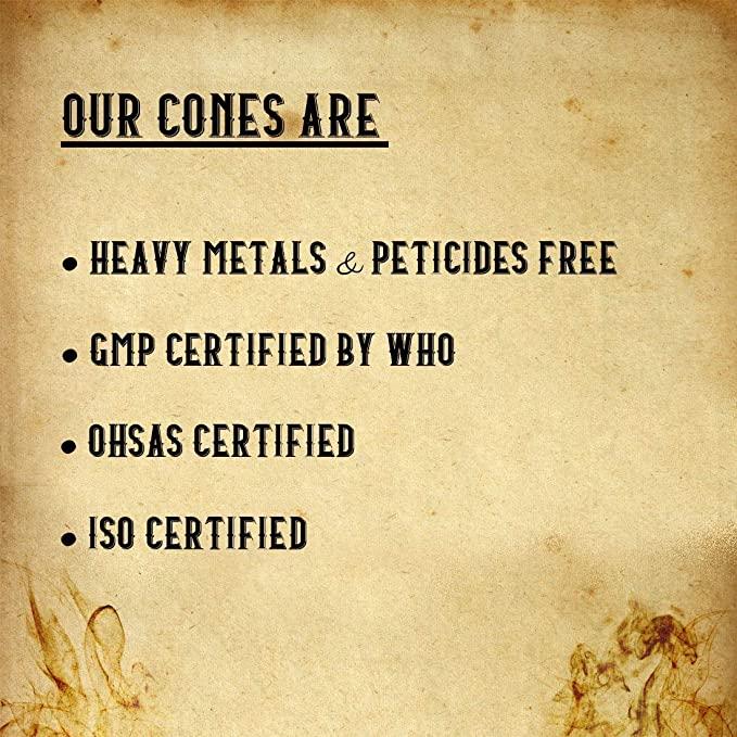 Unbleached King Size Cones | 50 pack | 109mm