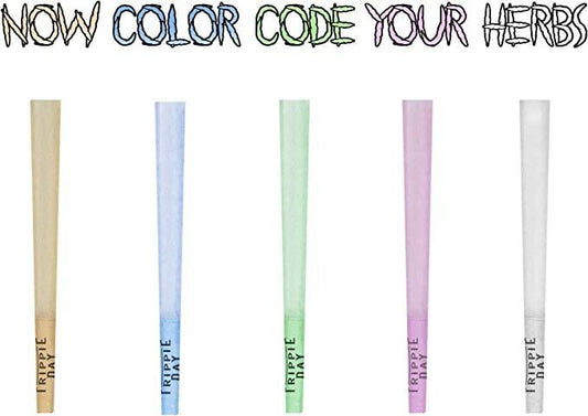 Colourful Pre rolled Cones | 50 cones | 84mm