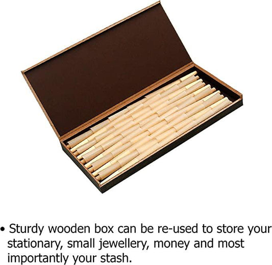 Unbleached pre rolled cones | 50 pack | 84mm