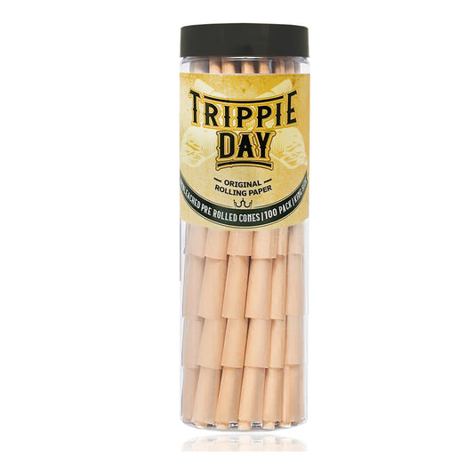 Unbleached Pre rolled cones | 100 Cones | 109mm