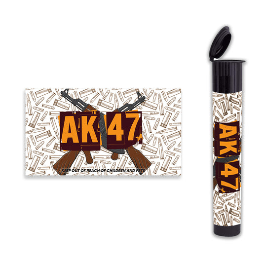 300 pcs Adhesive Label Strain Stickers for 116mm Pre roll Tubes (SS-1)