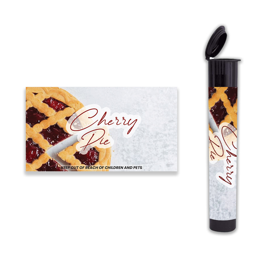 300 pcs Adhesive Label Strain Stickers for 116mm Pre roll Tubes (SS-5)