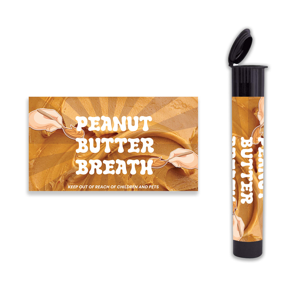 300 pcs Adhesive Label Strain Stickers for 116mm Pre roll Tubes (SS-5)