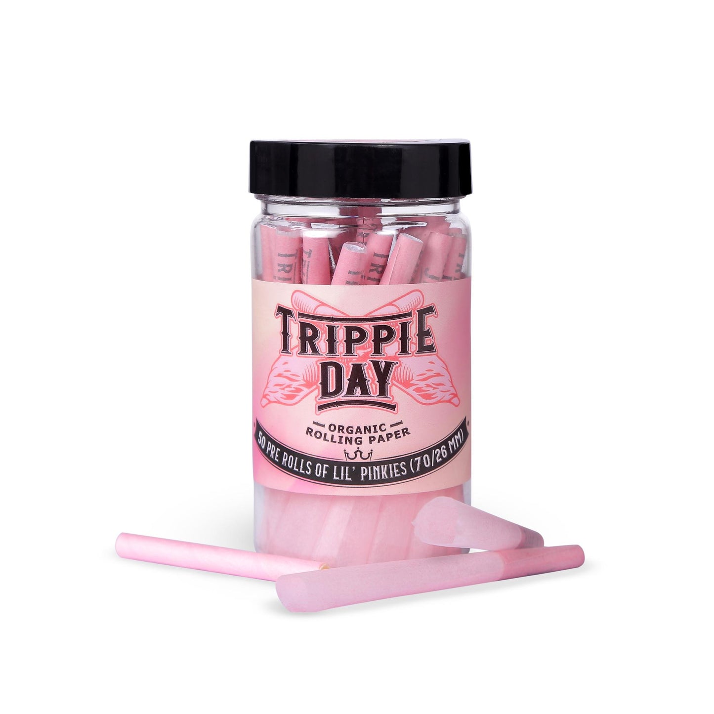 Lil Pinkies single size pre rolled cones | 50 pack | 70mm