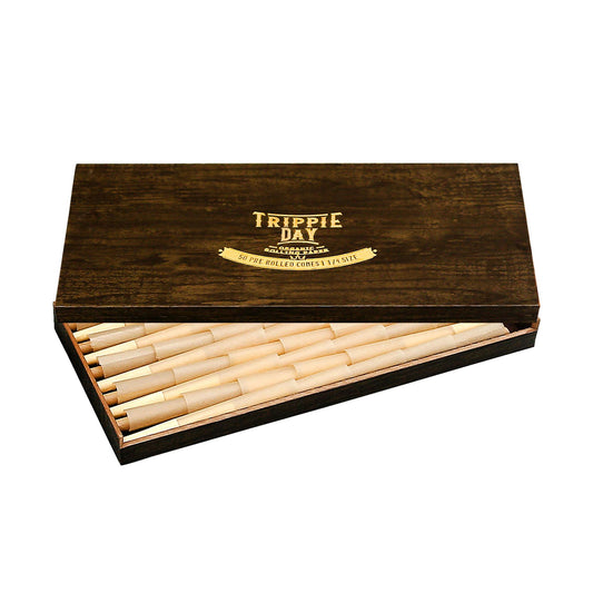 Unbleached pre rolled cones | 50 pack | 84mm
